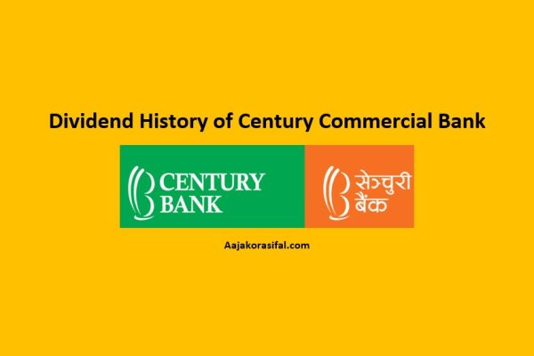 Dividend History of Century Commercial Bank Ltd. (CCBL)
