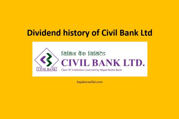 Dividend History of Civil Bank Ltd (CBL)