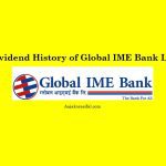 Dividend History of Global IME Bank Limited (GBIME)