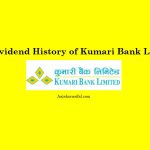 Dividend History of Kumari Bank Limited (KBL)