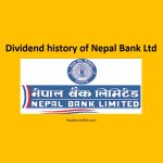 Dividend history of Nepal Bank Limited (NBL)