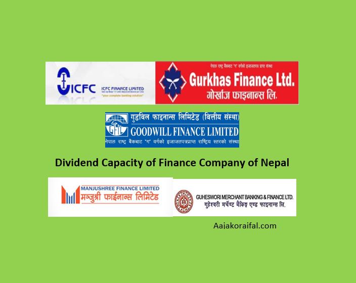 Dividend Capacity of Finance of Nepal