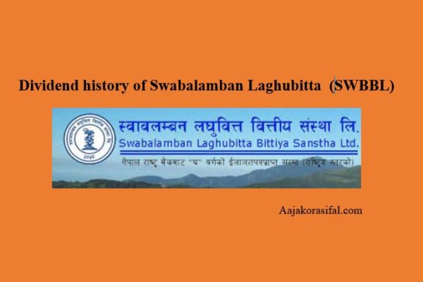 Dividend history of Swabalamban Laghubitta Bittiya Sanstha Limited (SWBBL)