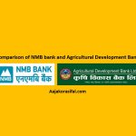 Comparison of NMB bank and Agricultural Development Bank