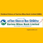 Dividend History of Garima Bikas Bank Limited (GBBL)