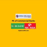 PE of Commercial Banks