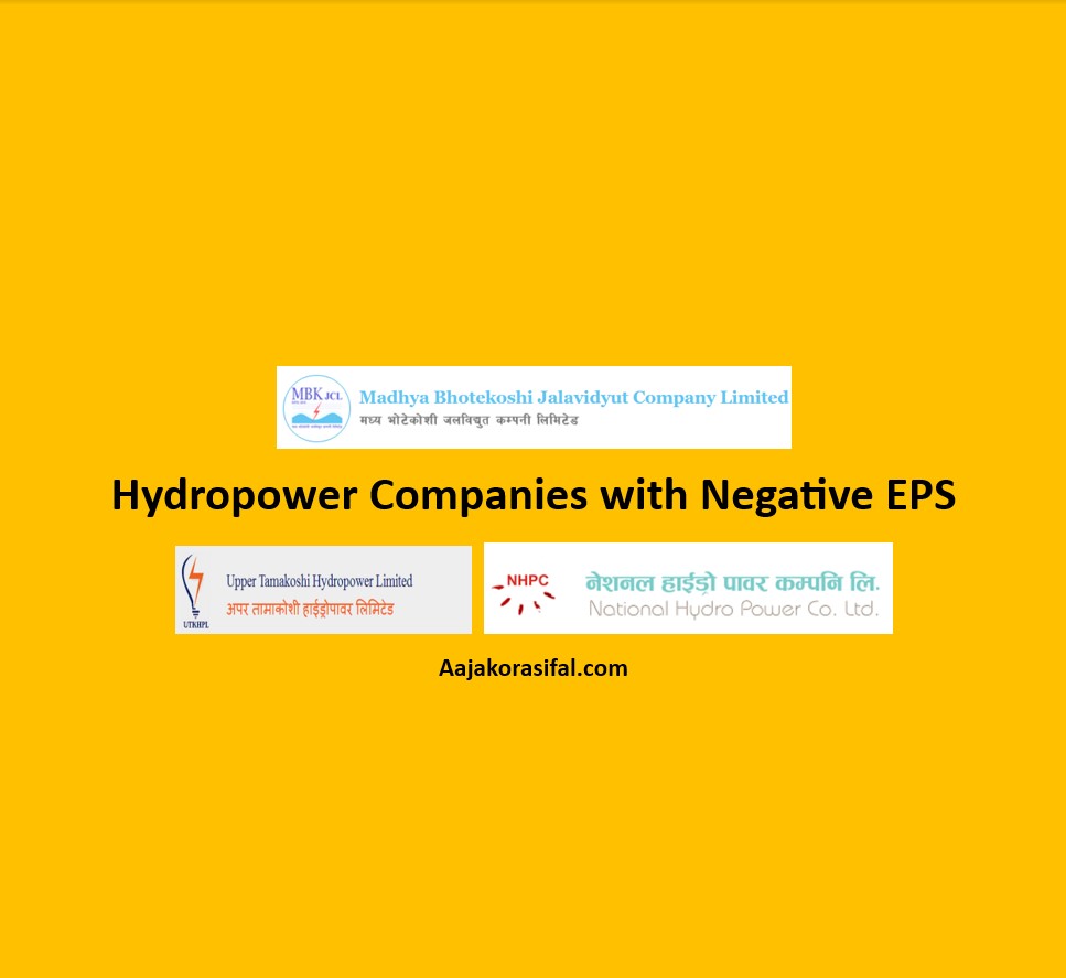 Hydropower Companies with Negative EPS