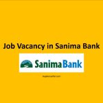 Job Vacancy in Sanima Bank Ltd