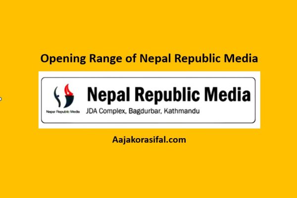 Opening Range of Nepal Republic Media