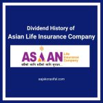 Dividend History of Asian Life Insurance Company (ALICL)