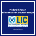 Dividend History of Life Insurance Corporation Nepal (LICN)